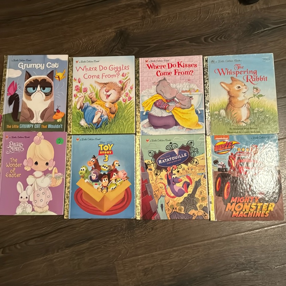 Golden books, lot #15, 15 books